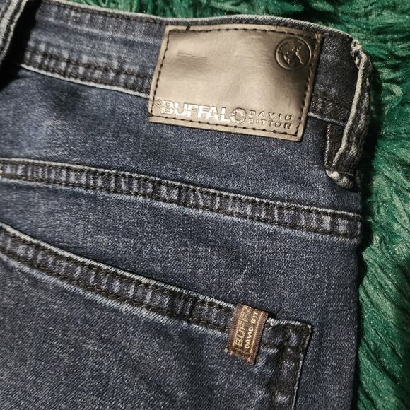 Buffalo David Bitton Dark Wash Slim Straight Jeans Men’s Jackson Fit 32x32 - Picture 7 of 7